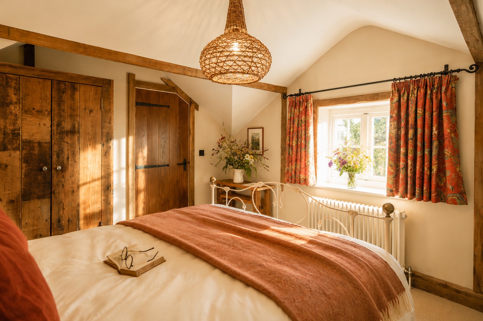 Bedroom one — morning light