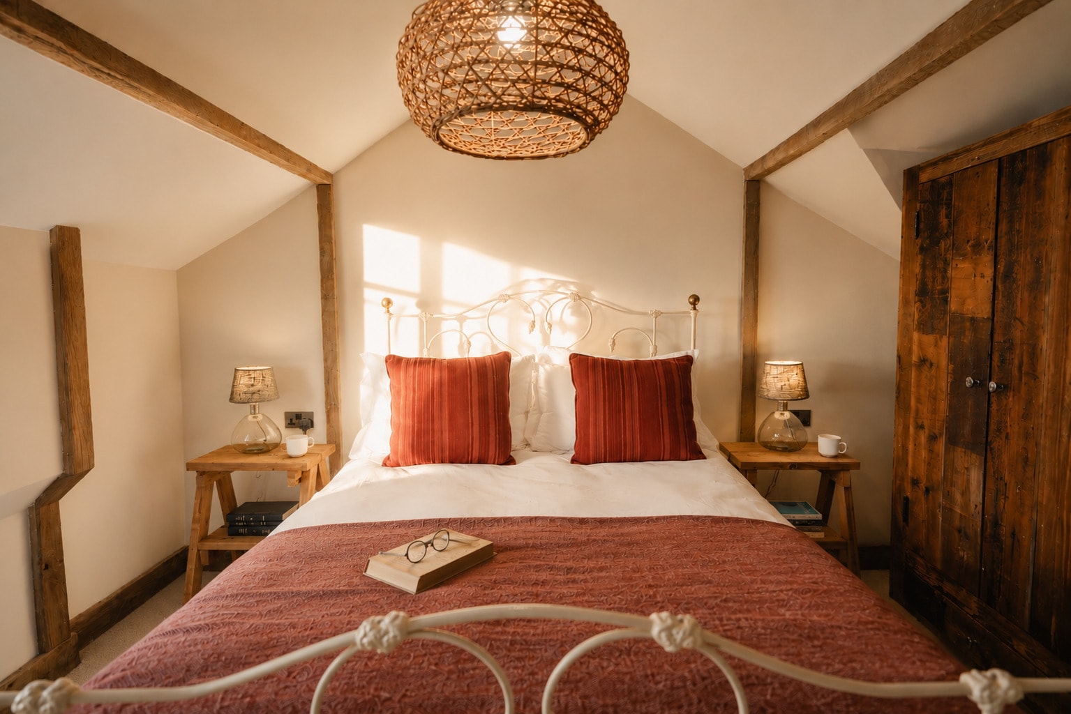 Bedroom one — wide