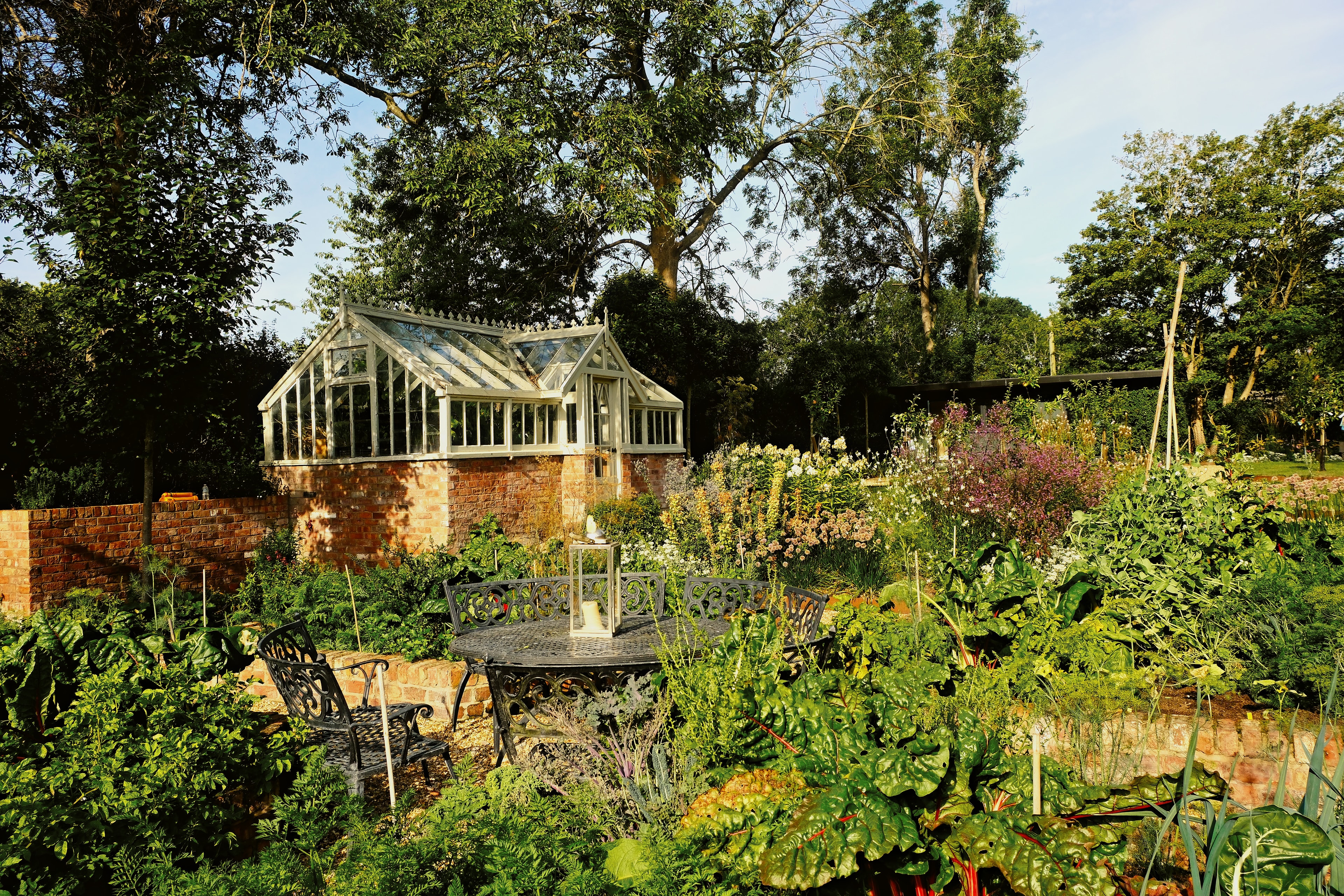 Kitchen garden in full bloom