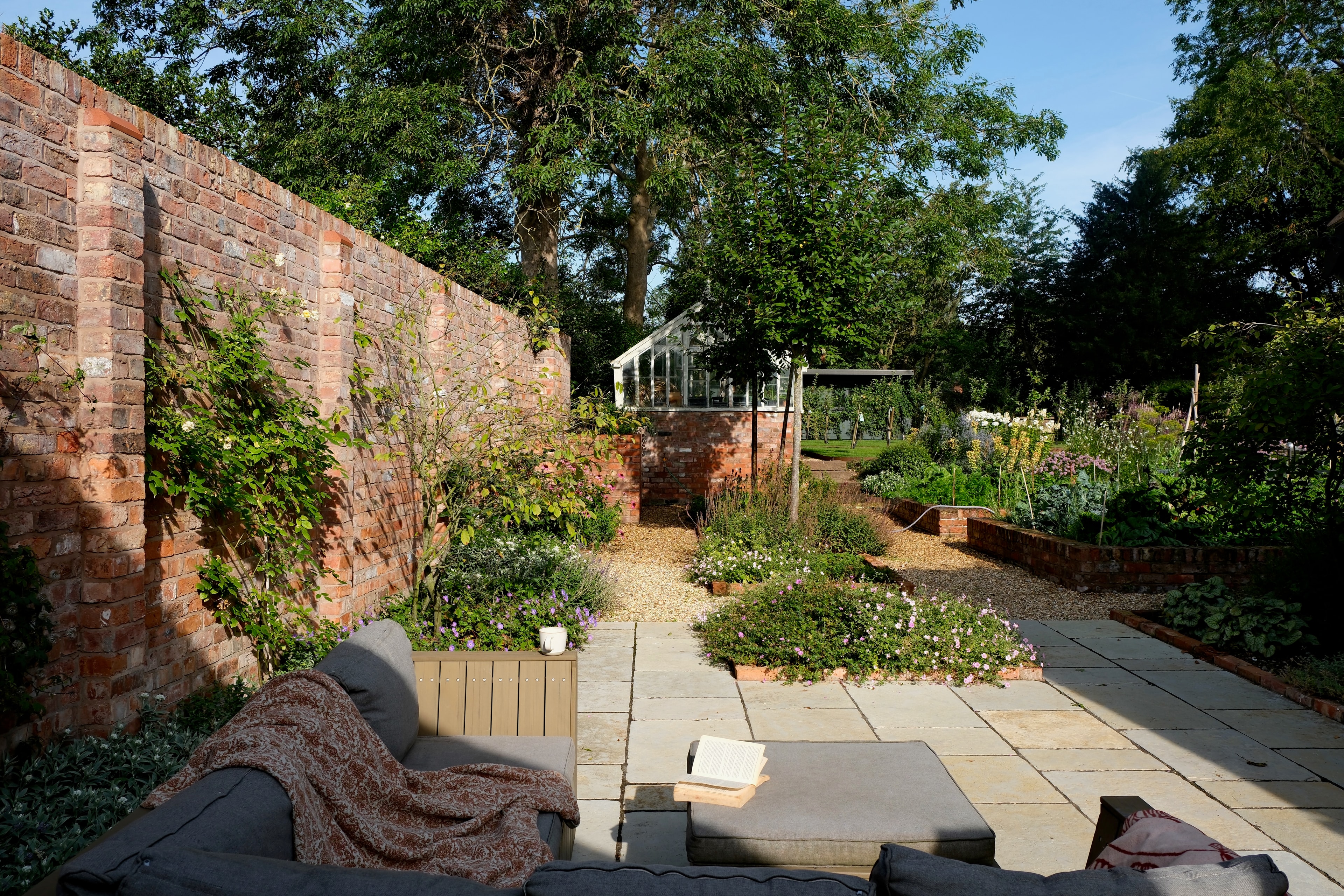 The walled kitchen garden