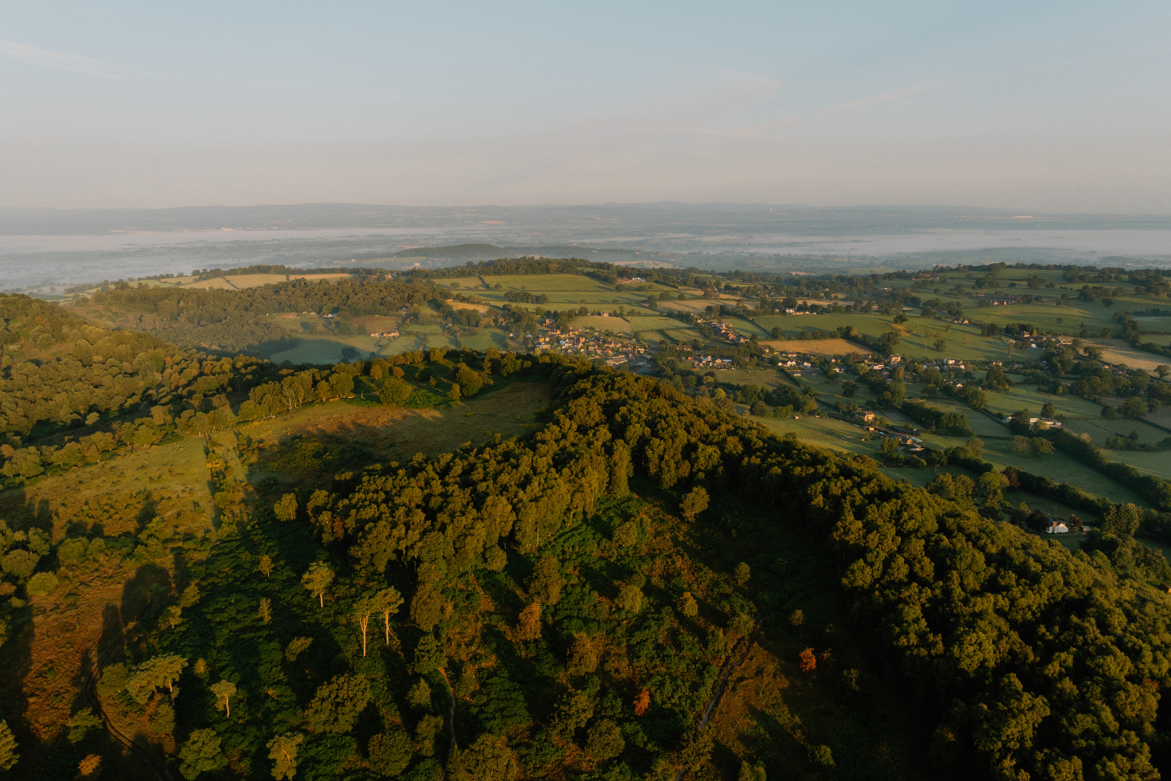 The estate from above